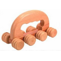 8 Wheels Shape Wooden Massager